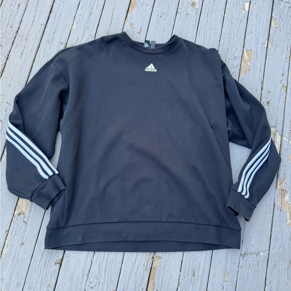 Adidas • 3 stripes • pullover sweater